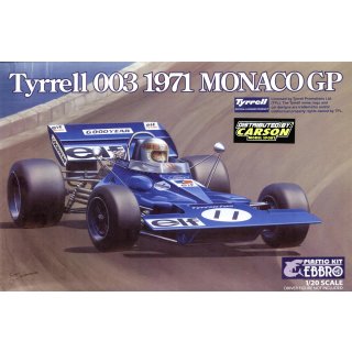 1:20 Tyrell 003 Monaco GP 1970