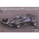 1:20 Team Lotus Type 91 Belgian GP 1982