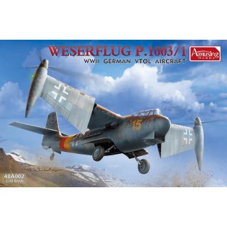 1:48 WESERFLUG P.1003/1 WW2 German Vtol Aircraft