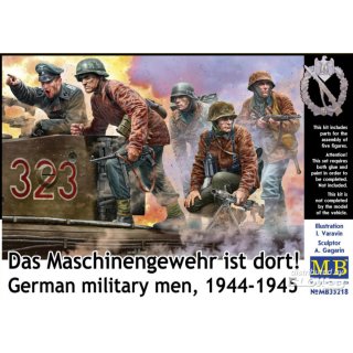 1:35 GERMAN MILITARY MEN, 1944-1945. DAS MASCHINENGEWEHR IST DORT!
