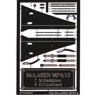 1:20 Fotoätzteile McLaren MP4/13