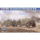 1:35 M3A1 late Version Tow 122mm Howitzer M-30