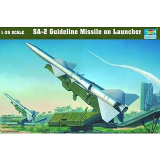1:35 SA-2 Guideline Missile w/Launcher Cabin