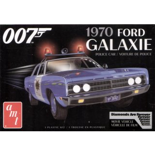 1:25 Ford Galaxie 1970 police Car