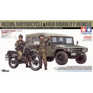 1:35 Recon. Motorcycle & High Mobility Vehicle