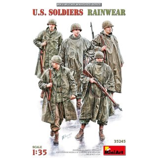 1:35 US Soldiers Rainwear