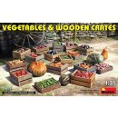 1:35 Vegetables &amp; wooden Crates