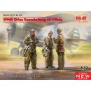 1:32 WWII China Guomindang AF Pilots (100% new molds)