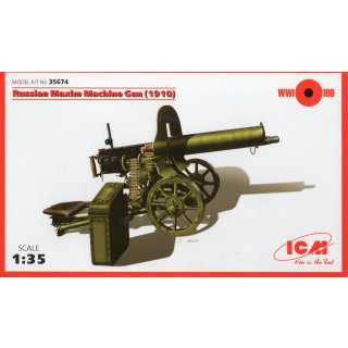 1:35 Soviet Maxim Machine Gun 1910