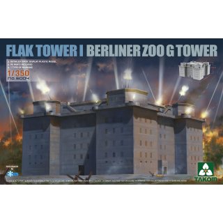 1:350 Flak Tower I Berlin Zoo G-Tower
