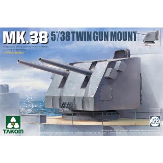 1:35 MK.38 5"/38 Twin Gun Mount