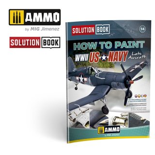 SOLUTION Book How to paint WW2 US NAVY late Aircraft