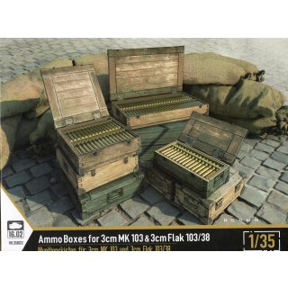 1:35 Ammo Boxes for 3cm MK 103 &amp; 3cm Flak 103/38