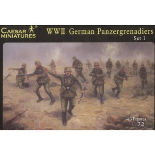 1:72 German Panzergrenadiers WW2