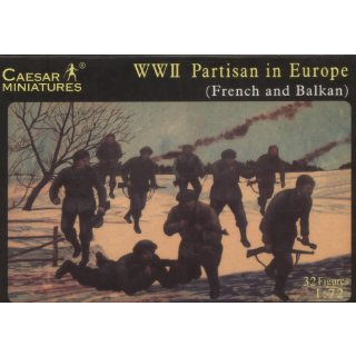 1:72 Partisan in Europe (French and Balkan) WWII