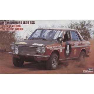 1:24 Nissan Bluebird 1600 SSS 1970 East African Rally Winner