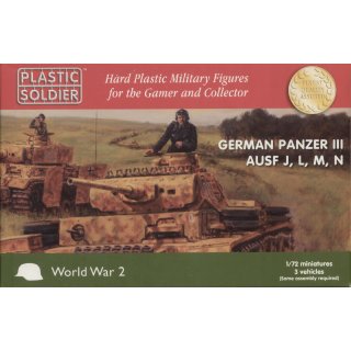 1:72 German Panzer III Ausf. J,L,M,N