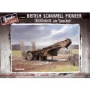 1:35 British Scammell Pioneer TRCU30 Trailer 39t Goose-Neck