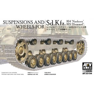1:35 Suspension & Wheels for Sd.Kfz.164 Nashorn/ Sd.Kfz.165 Hummel