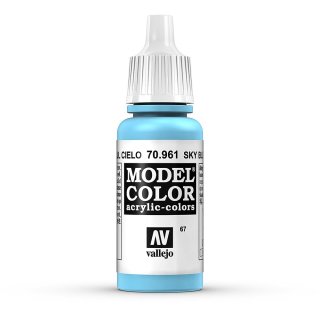 Himmelblau, matt, 17 ml