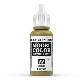 Dunkelgelb, matt, 17 ml