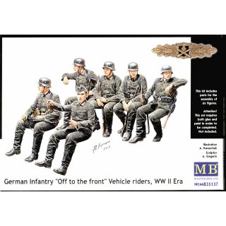1:35 German infantry vehicle riders