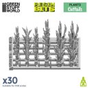 Rohrkolben Pflanzen 3D Druck (30St.)