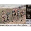 1:35 British and German soldiers,Somme Battle