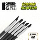 Modellierpinsel - Colour Shaper - Gr&ouml;sse 0 - schwarze FIRME