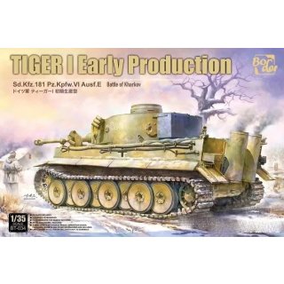 1:35 Tiger I Early Production Sd.Kfz.VI Ausf.E