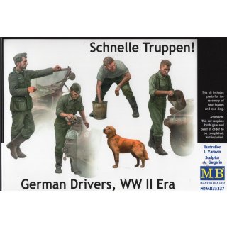 1:35 Schnelle Truppen German Drivers WW2