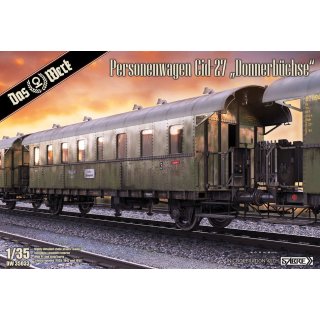 1:35 Cid-27 Donnerbüchse German WW2 post war passanger wagon