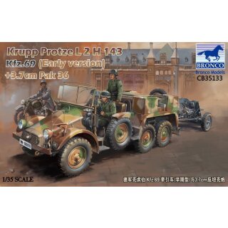 1:35 Krupp Protze L2 H 143 Kfz.69 + 3,7cm Pak36