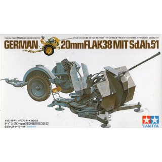 1:35 20mm FLAK38 mit Sd.Ah.51