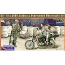 1:35 ARVN Soldier & Overloaded Motorcycle Set Vietnam...