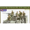 1:35 Vietnam war US Marines M76 OTTER Roders Set