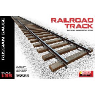 1:35 Railroad Track (Russian Gauge)