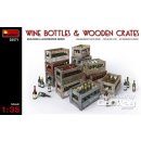 1:35 Wine Bottles & Wooden Crates