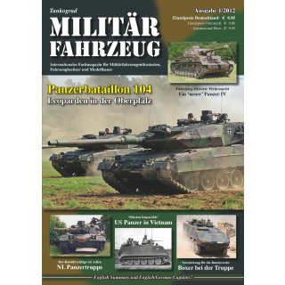 Milit&auml;r-Fahrzeug Magazin 01/2012