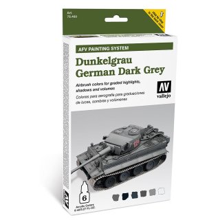 Model Color Set German Dark Grey (6 x 8ml)