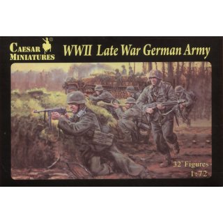 1:72 WW2 Late War German Army