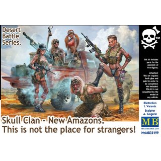 1:35 Desert Battle Series. Skull Clan - New Amazons
