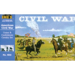 1:72 Union & Confederate Cavalry Set