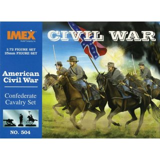 1:72 Confederate Cavalry Set