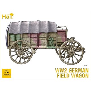 1:72 Deutsches Feldwagen-Gespann