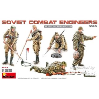 1:35 Figuren Sowjetische Pioniere (5) WW2