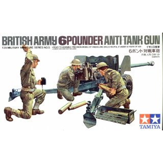 1:35 British 6 Puond Gun