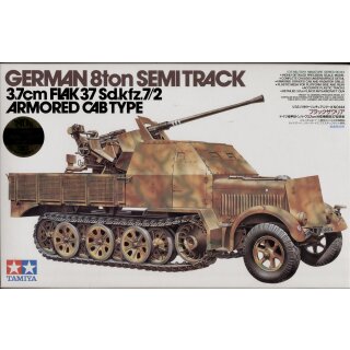 1:35 German 8Ton Semi Track So.Kfz 7/2, FLAK 37