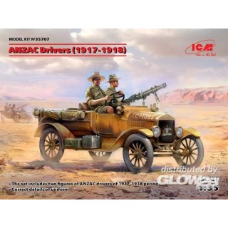 1:35 ANZAC Drivers (1917-1918)(2 figures)