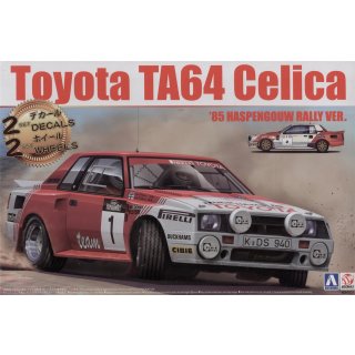 1:24 Toyota Celica TA64 1985 Rally Version